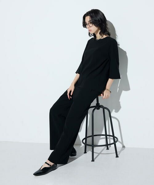 COMME CA PLATINUM / コムサ・プラチナ その他パンツ | トリアセダブルクロス パンツ | 詳細1