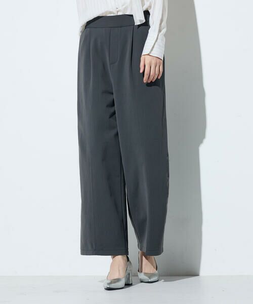 COMME CA PLATINUM / コムサ・プラチナ その他パンツ | ハイテンション裏起毛 ワイドパンツ | 詳細4