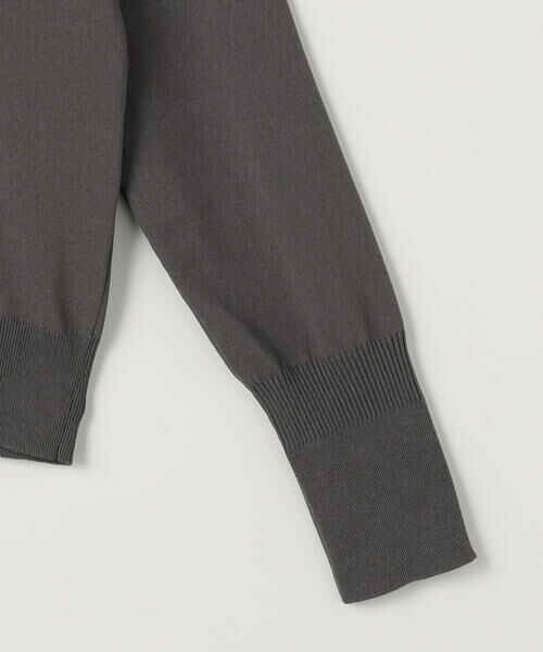 COMME CA PLATINUM / コムサ・プラチナ カーディガン・ボレロ | コットンダルストレッチ Vネックカーディガン | 詳細21