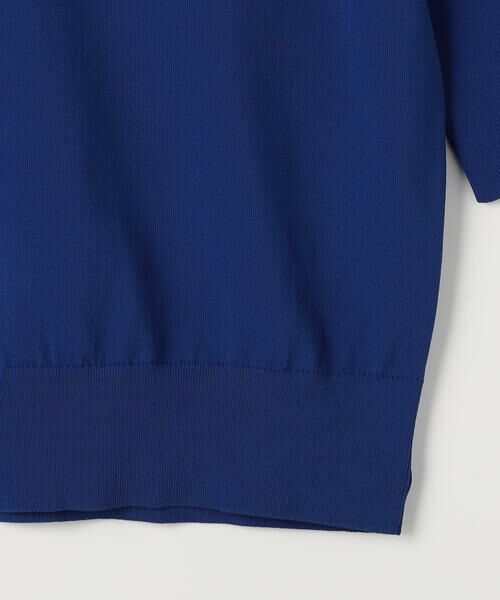 COMME CA PLATINUM / コムサ・プラチナ ニット・セーター | コットンダルストレッチ プルオーバー | 詳細19