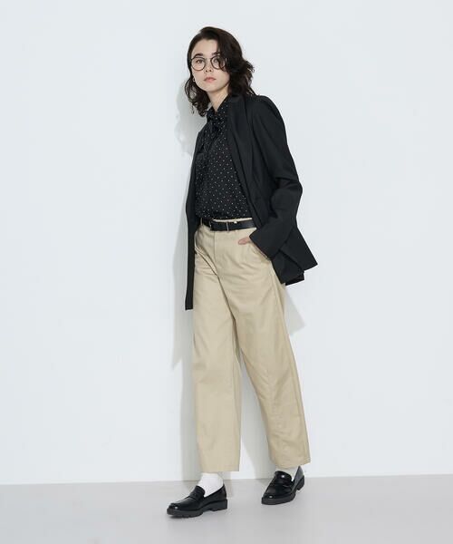 COMME CA PLATINUM / コムサ・プラチナ テーラードジャケット | 【セットアップ対応】ストレッチトロ ダブルジャケット | 詳細10