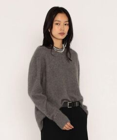 COMME CA PLATINUM / コムサ・プラチナ ニット・セーター | ラクーンシルク Vネックプルオーバー