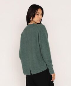 COMME CA PLATINUM / コムサ・プラチナ ニット・セーター | ラクーンシルク Vネックプルオーバー