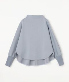 COMME CA PLATINUM / コムサ・プラチナ カットソー | ソフトストレッチダンボールニット ボトルネックプルオーバー