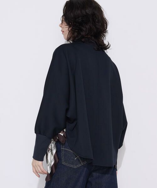 COMME CA PLATINUM / コムサ・プラチナ カットソー | ソフトストレッチダンボールニット ボトルネックプルオーバー | 詳細16