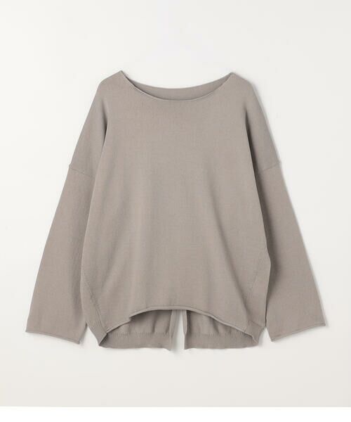 COMME CA PLATINUM / コムサ・プラチナ ニット・セーター | 綿/ポリエステル天竺編 ニットプルオーバー | 詳細5