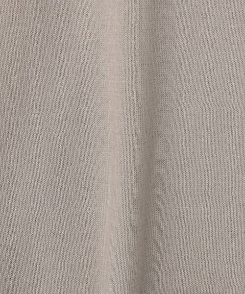 COMME CA PLATINUM / コムサ・プラチナ ニット・セーター | 綿/ポリエステル天竺編 ニットプルオーバー | 詳細6