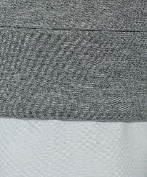 COMME CA PLATINUM / コムサ・プラチナ カットソー | レーヨンミックスダンボール プルオーバー | 詳細4