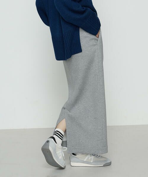 COMME CA PLATINUM / コムサ・プラチナ ロング・マキシ丈スカート | レーヨンミックスダンボール ナロースカート | 詳細11