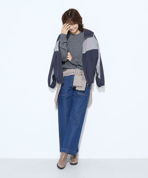 COMME CA PLATINUM / コムサ・プラチナ ニット・セーター | ケーブル編 ニットプルオーバー | 詳細16