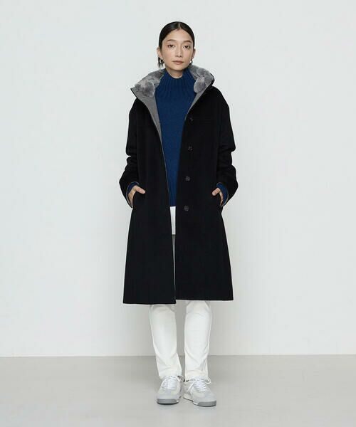 COMME CA PLATINUM / コムサ・プラチナ ニット・セーター | 天竺編 ハイネックニットプルオーバー | 詳細24