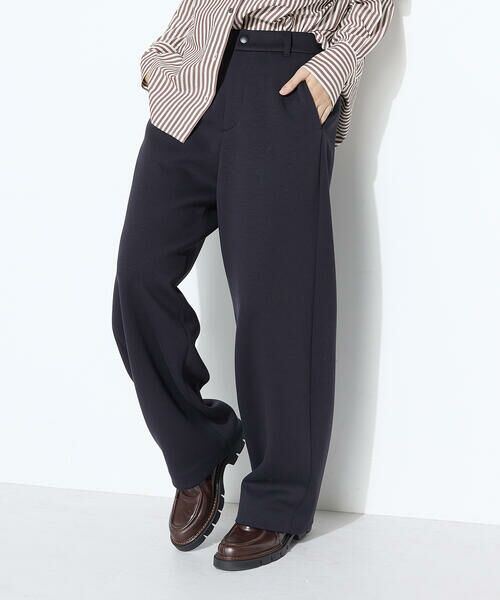 COMME CA PLATINUM / コムサ・プラチナ スラックス・ドレスパンツ | レーヨンミックスダンボール パンツ | 詳細9