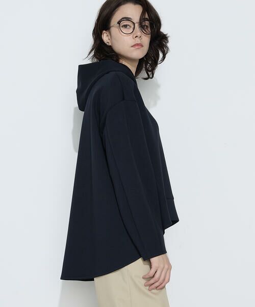 COMME CA PLATINUM / コムサ・プラチナ パーカー | 〔 +サイズ 〕ソフトストレッチダンボールニット フーディー | 詳細28