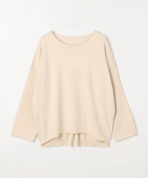 COMME CA PLATINUM / コムサ・プラチナ ニット・セーター | 〔 +サイズ 〕綿／ポリエステル天竺編 ニットプルオーバー | 詳細13