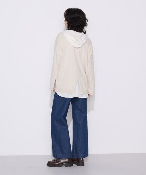 COMME CA PLATINUM / コムサ・プラチナ ニット・セーター | 〔 +サイズ 〕綿／ポリエステル天竺編 ニットプルオーバー | 詳細9