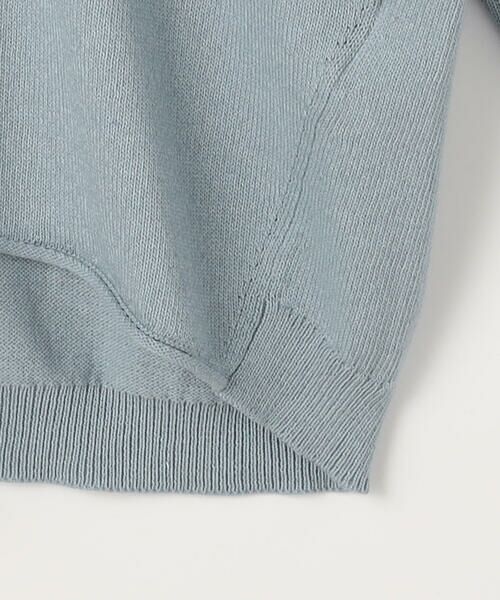 COMME CA PLATINUM / コムサ・プラチナ ニット・セーター | 〔 +サイズ 〕綿／ポリエステル天竺編 ニットプルオーバー | 詳細25