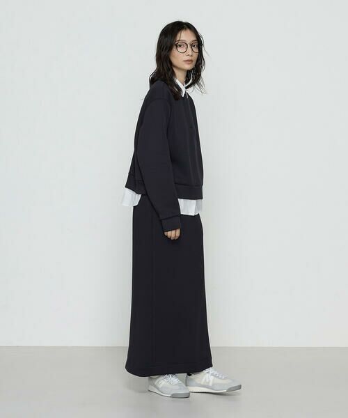 COMME CA PLATINUM / コムサ・プラチナ カットソー | 〔 +サイズ 〕レーヨンミックスダンボール プルオーバー | 詳細9