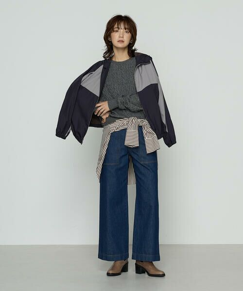 COMME CA PLATINUM / コムサ・プラチナ ニット・セーター | 〔 +サイズ 〕ケーブル編 ニットプルオーバー | 詳細20