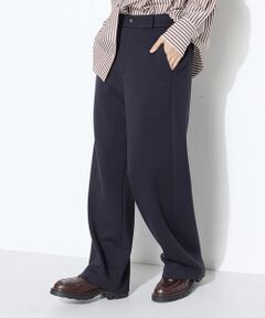 COMME CA PLATINUM / コムサ・プラチナ スラックス・ドレスパンツ | 〔 +サイズ 〕レーヨンミックスダンボール パンツ