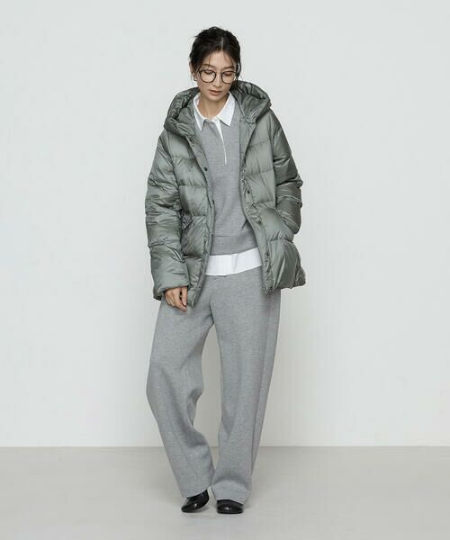 COMME CA PLATINUM / コムサ・プラチナ スラックス・ドレスパンツ | 〔 +サイズ 〕レーヨンミックスダンボール パンツ | 詳細2