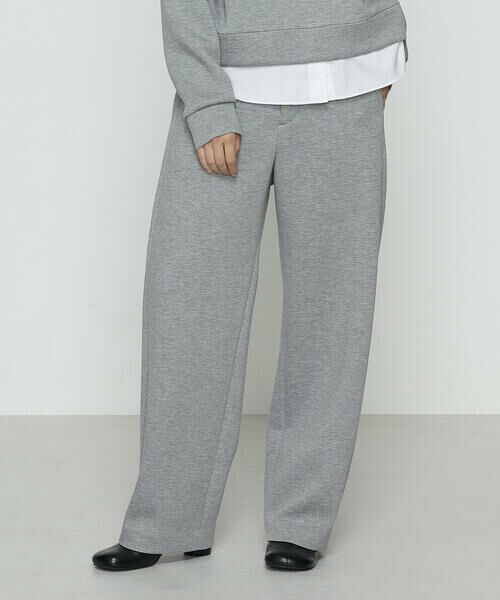 COMME CA PLATINUM / コムサ・プラチナ スラックス・ドレスパンツ | 〔 +サイズ 〕レーヨンミックスダンボール パンツ | 詳細4