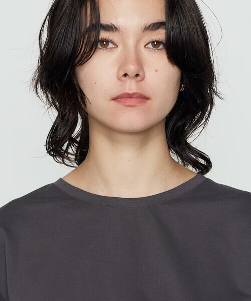 COMME CA PLATINUM / コムサ・プラチナ カットソー | 80ポンチ 袖パフカットソー | 詳細16