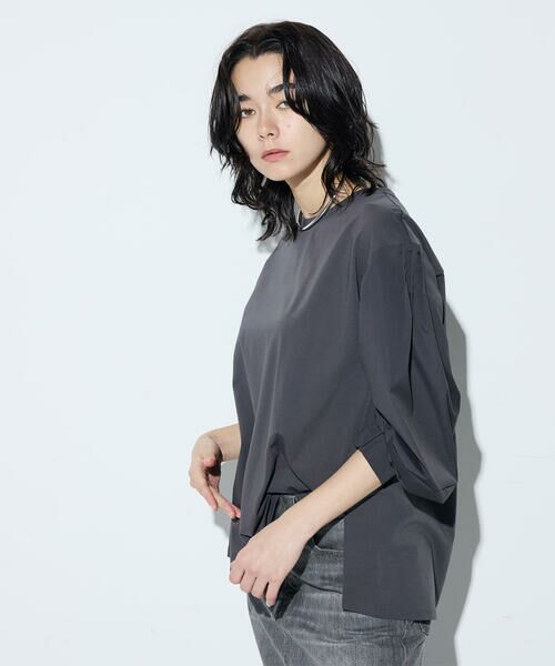 COMME CA PLATINUM / コムサ・プラチナ カットソー | 80ポンチ 袖パフカットソー | 詳細8