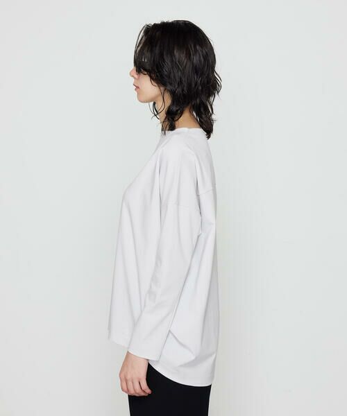 COMME CA PLATINUM / コムサ・プラチナ カットソー | 80ポンチ ゆったりプルオーバー | 詳細10