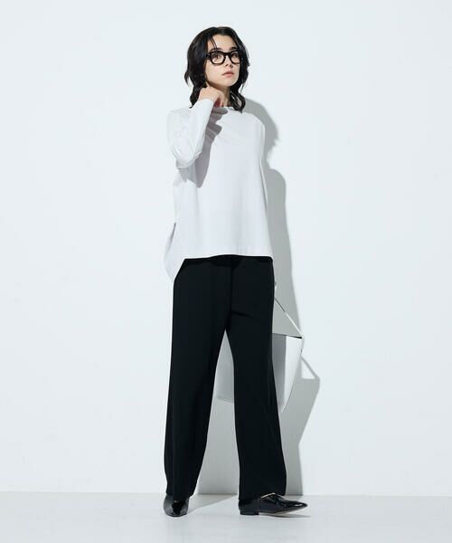 COMME CA PLATINUM / コムサ・プラチナ カットソー | 80ポンチ ゆったりプルオーバー | 詳細3