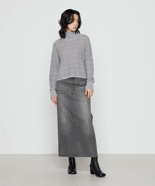 COMME CA PLATINUM / コムサ・プラチナ ニット・セーター | モヘヤブレンドヤーンセーター | 詳細16