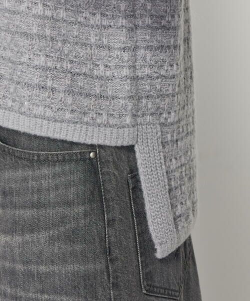 COMME CA PLATINUM / コムサ・プラチナ ニット・セーター | モヘヤブレンドヤーンセーター | 詳細25