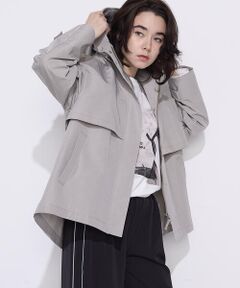 COMME CA PLATINUM / コムサ・プラチナ その他アウター | コットンナイロングログラン撥水加工 アノラックブルゾン