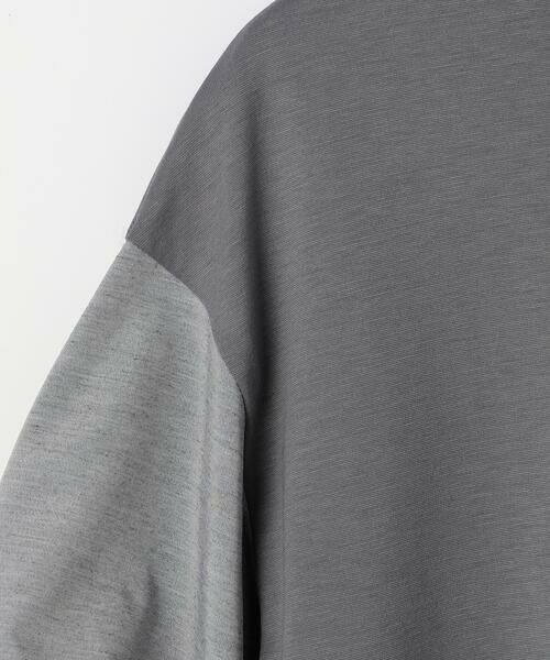 COMME CA PLATINUM / コムサ・プラチナ カットソー | TCポンチ 異素材プルオーバー | 詳細20