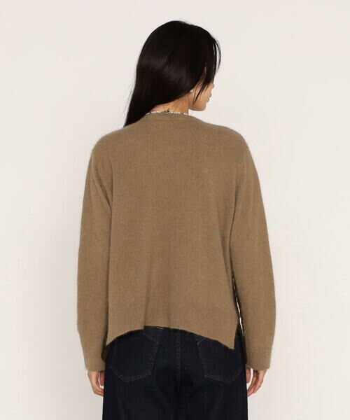 COMME CA PLATINUM / コムサ・プラチナ ニット・セーター | アラン×ラクーンシルクコンビ プルオーバー | 詳細20