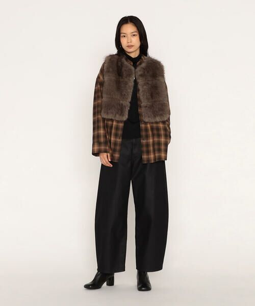 COMME CA PLATINUM / コムサ・プラチナ シャツ・ブラウス | オンブレーチェック シャツ | 詳細15