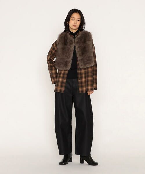 COMME CA PLATINUM / コムサ・プラチナ シャツ・ブラウス | オンブレーチェック シャツ | 詳細16