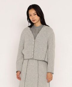COMME CA PLATINUM / コムサ・プラチナ カーディガン・ボレロ | ウールブークレアムンゼン カーディガン