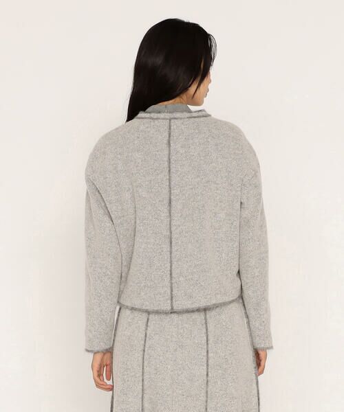 COMME CA PLATINUM / コムサ・プラチナ カーディガン・ボレロ | ウールブークレアムンゼン カーディガン | 詳細7