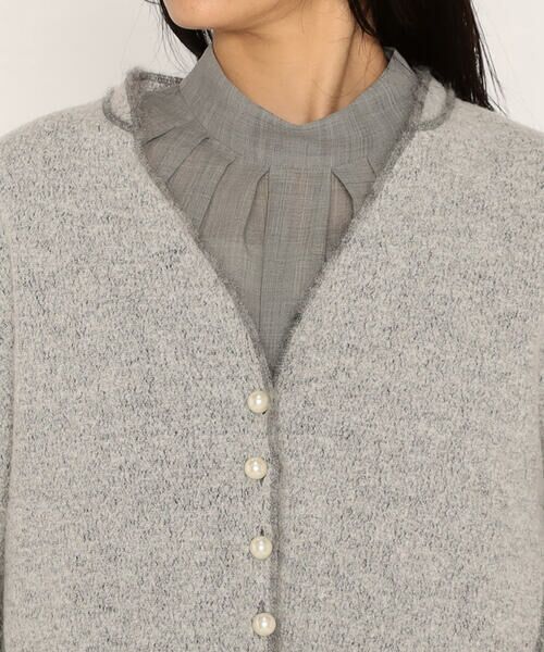 COMME CA PLATINUM / コムサ・プラチナ カーディガン・ボレロ | ウールブークレアムンゼン カーディガン | 詳細8