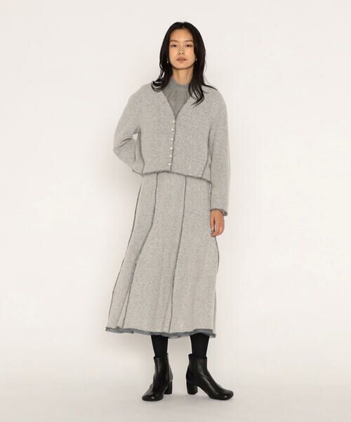COMME CA PLATINUM / コムサ・プラチナ カーディガン・ボレロ | ウールブークレアムンゼン カーディガン | 詳細2