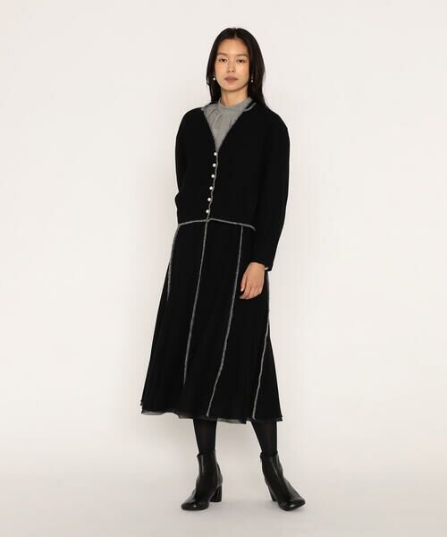 COMME CA PLATINUM / コムサ・プラチナ カーディガン・ボレロ | ウールブークレアムンゼン カーディガン | 詳細13