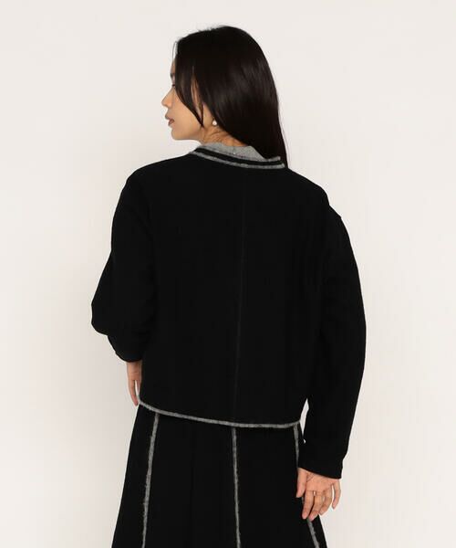 COMME CA PLATINUM / コムサ・プラチナ カーディガン・ボレロ | ウールブークレアムンゼン カーディガン | 詳細16