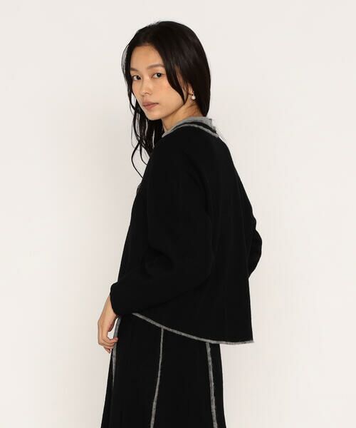 COMME CA PLATINUM / コムサ・プラチナ カーディガン・ボレロ | ウールブークレアムンゼン カーディガン | 詳細17