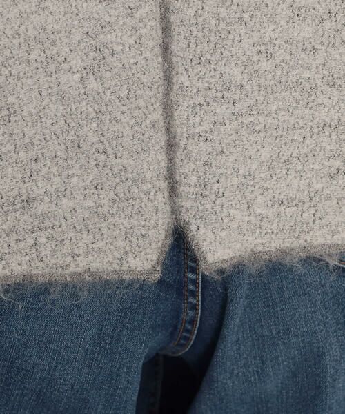 COMME CA PLATINUM / コムサ・プラチナ カットソー | ウールブークレアムンゼン ロールカラープルオーバー | 詳細13