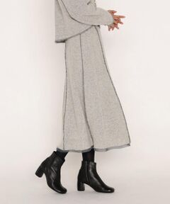 COMME CA PLATINUM / コムサ・プラチナ ロング・マキシ丈スカート | ウールブークレアムンゼン スカート