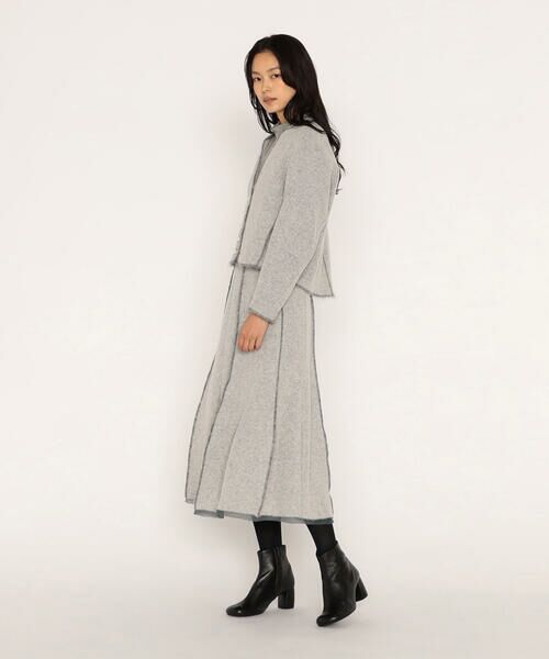 COMME CA PLATINUM / コムサ・プラチナ ロング・マキシ丈スカート | ウールブークレアムンゼン スカート | 詳細1