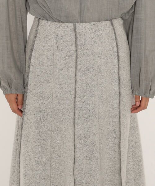 COMME CA PLATINUM / コムサ・プラチナ ロング・マキシ丈スカート | ウールブークレアムンゼン スカート | 詳細9