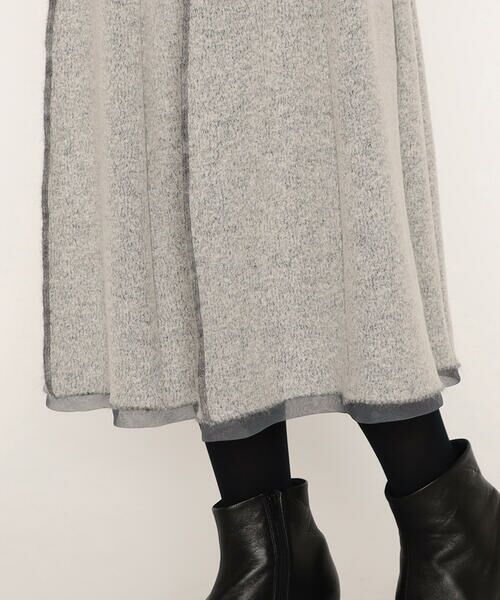 COMME CA PLATINUM / コムサ・プラチナ ロング・マキシ丈スカート | ウールブークレアムンゼン スカート | 詳細11