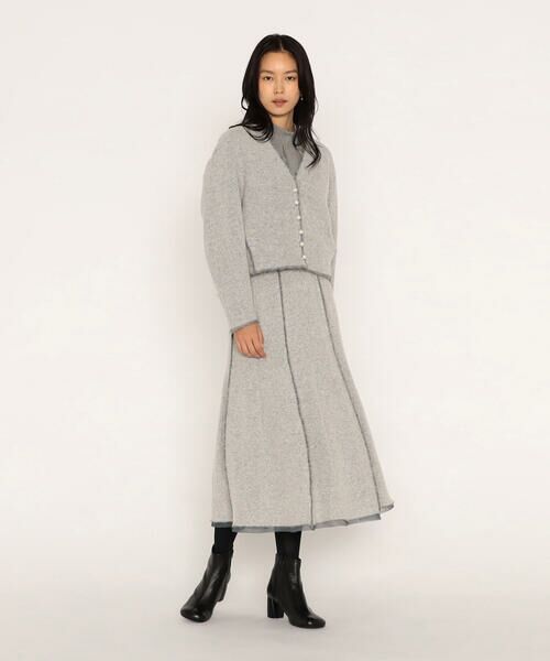 COMME CA PLATINUM / コムサ・プラチナ ロング・マキシ丈スカート | ウールブークレアムンゼン スカート | 詳細2