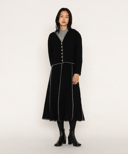 COMME CA PLATINUM / コムサ・プラチナ ロング・マキシ丈スカート | ウールブークレアムンゼン スカート | 詳細14
